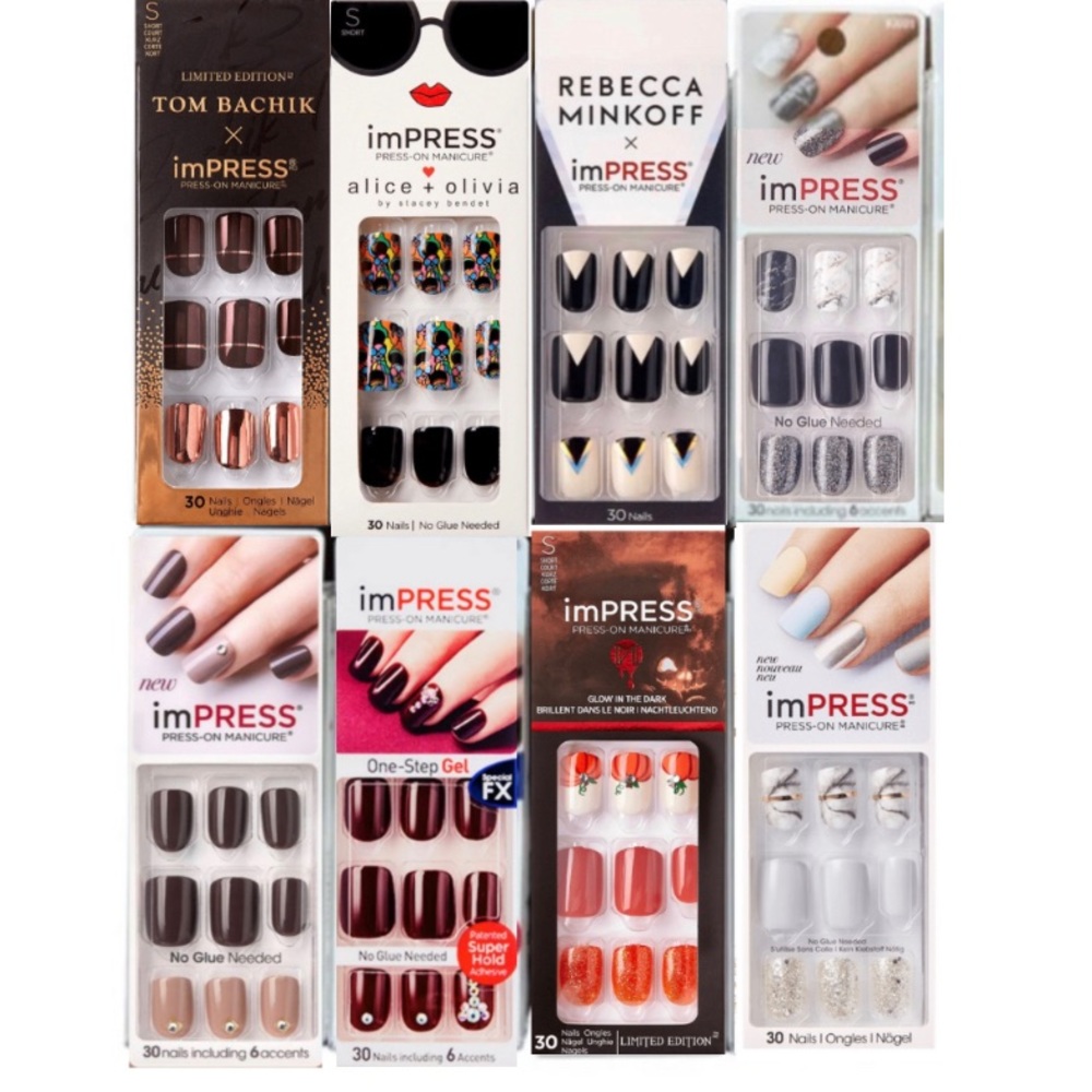 Lot Of 8 Impress: Rare, Alice & Olivia & Rebecca Minkoff Retails For $100 +GWP